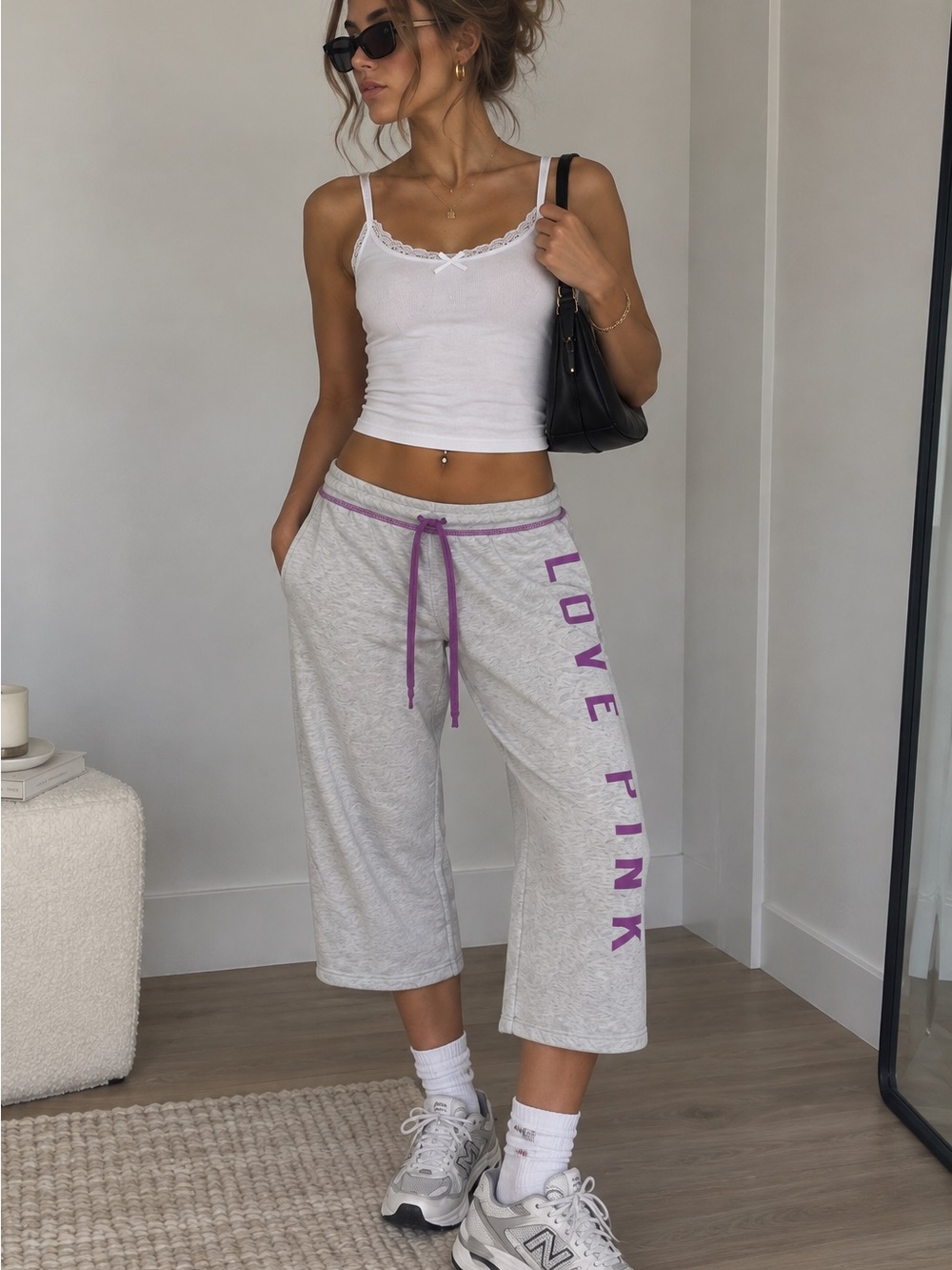 Y2K PINK Sweatpants